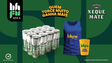 Tema do dia- 01 pack Xeque Mate + kit torcida exclusivo BH FM