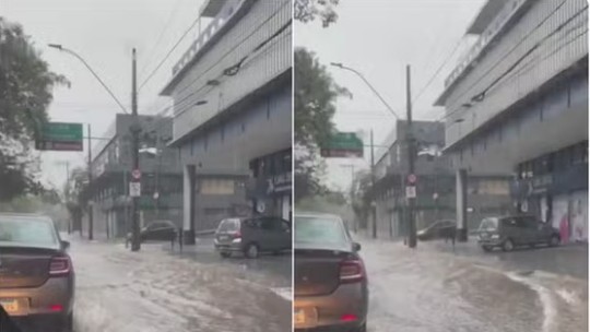 BH tem chuva forte e queda brusca de temperatura em meio a alerta da Defesa Civil