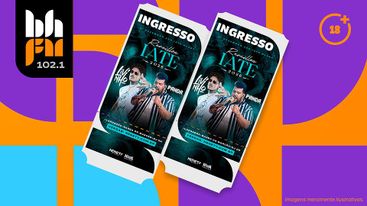 Tema do dia- 01 Par de ingressos Frontstage Open bar para curtir o Réveillon Iate 2026