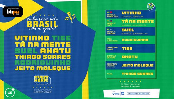 Imagem do evento Vem torcer com a gente!