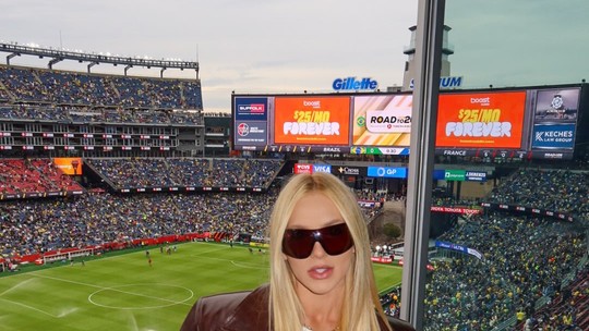 Virgínia vai a jogo da Seleção nos EUA e vira alvo de polêmica por viagem com os filhos