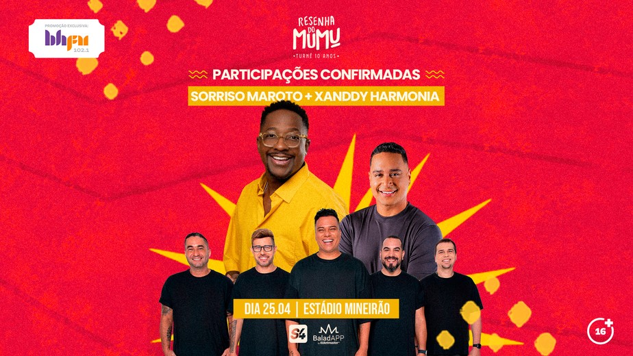 Resenha do Mumu - turnê 10 anos | Eventos | bhfm