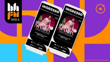 01 Par de ingressos de arquibancada do Infinito Samba com Diogo Nogueira.