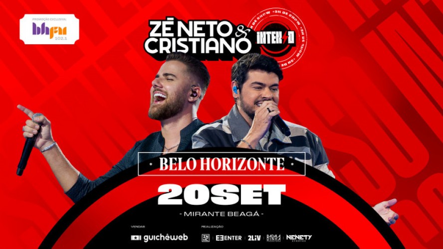 INTENSO BH - ZÉ NETO E CRISTIANO | Eventos | bhfm