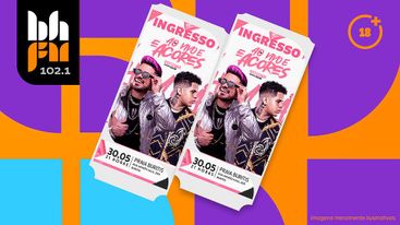 01 par de ingressos para curtir o Ao Vivo E A Cores - Humbertto convida Gaab