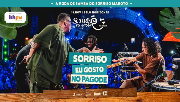 Imagem do evento Sorriso Eu Gosto no Pagode 