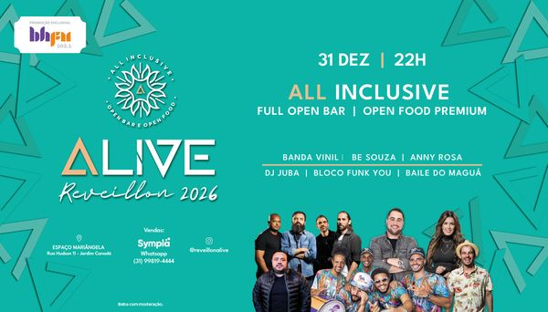 Imagem do evento Réveillon Alive