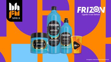 Giro BH- 01 Kit Frizon Argan + copo exclusivo BH FM