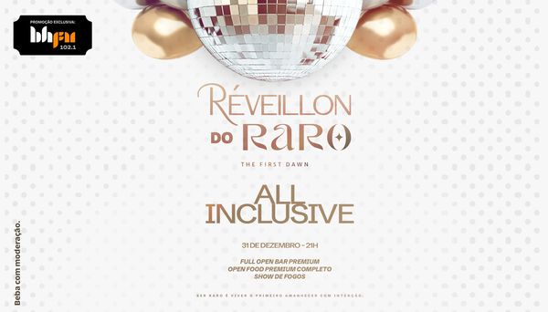 Imagem do evento Réveillon do Raro 2026