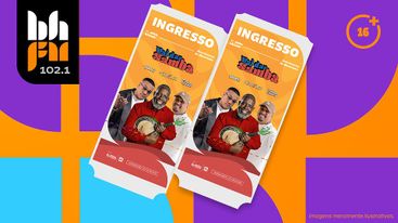 Tema do dia- 01 Par de ingressos setor Pista Vip para curtir o Vai dar Samba com Péricles, Vitinho e Tiago Soares